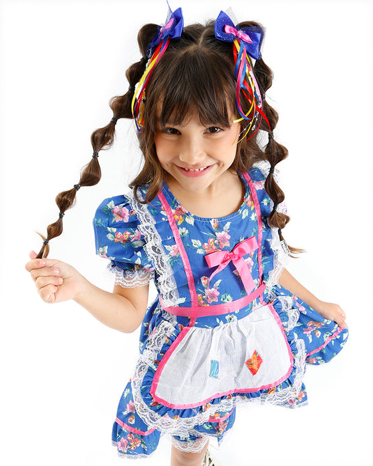 VESTIDO JUNINO BRANDY- INFANTIL