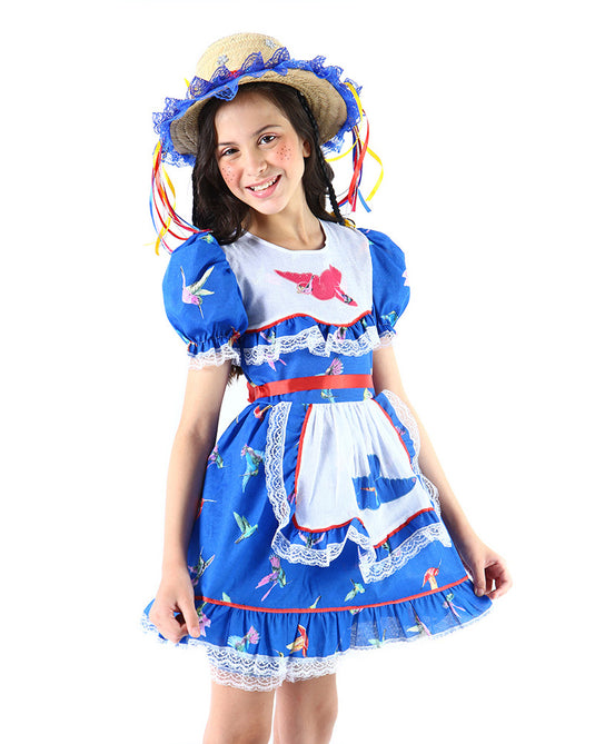 VESTIDO JUNINO BRUMA INFANTIL - 0192