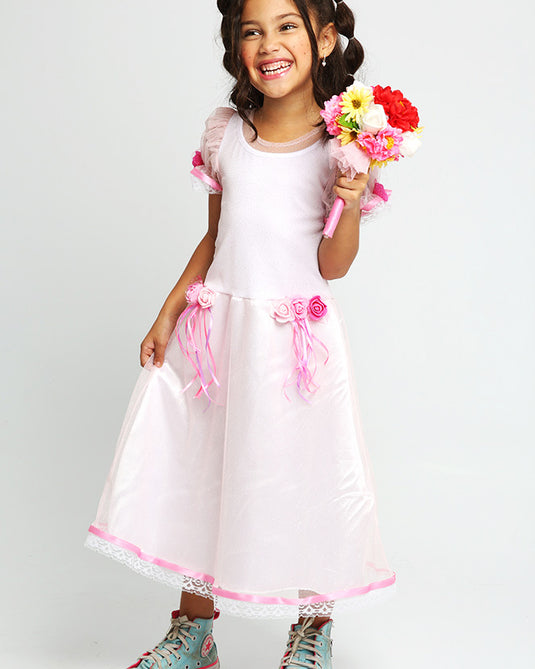 VESTIDO JUNINO NOIVA JOSEFA INFANTIL - J1778