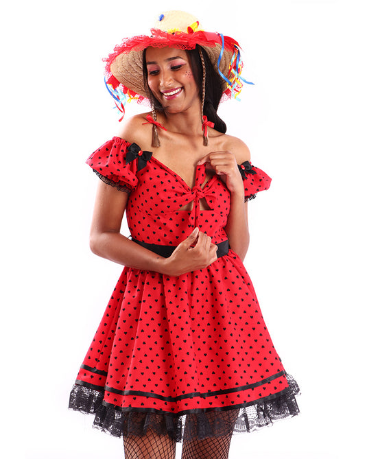 VESTIDOS JUNINO AMARILIS ADULTO - J97011