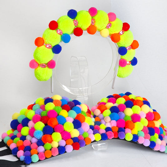 FANTASIA TOP + TIARA POMPOM - C3021