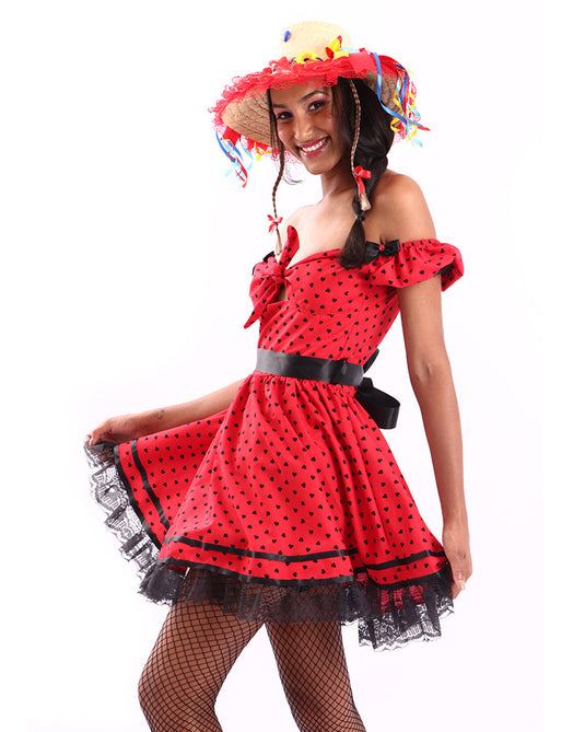 VESTIDOS JUNINO AMARILIS ADULTO - J97011