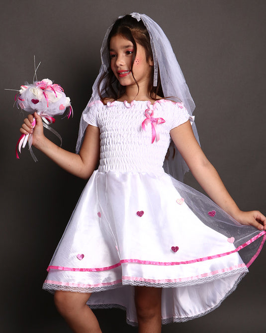 VESTIDO NOIVA ROSINHA INFANTIL - J2090