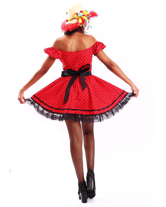 VESTIDOS JUNINO AMARILIS ADULTO - J97011