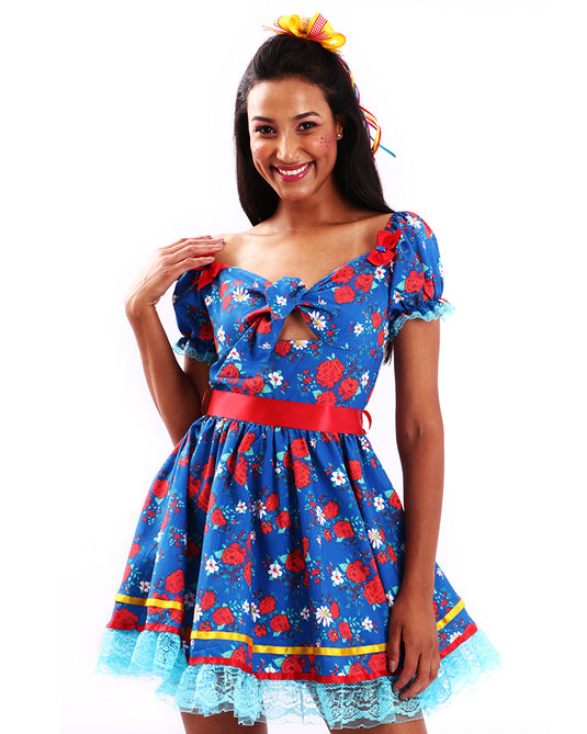 VESTIDOS JUNINO AMARILIS ADULTO - J97011