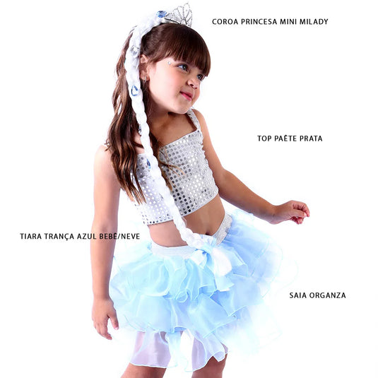 SAIAS DE BABADOS FRILLY VARIADAS – INFANTIL