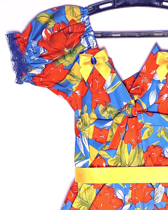 VESTIDOS JUNINO AMARILIS ADULTO - J97011