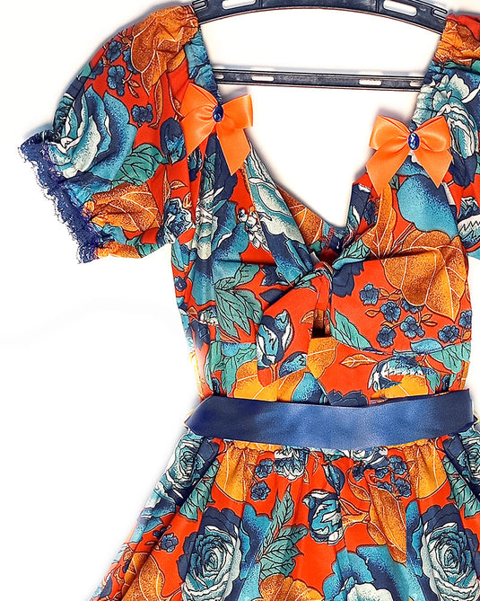 VESTIDOS JUNINO AMARILIS ADULTO - J97011