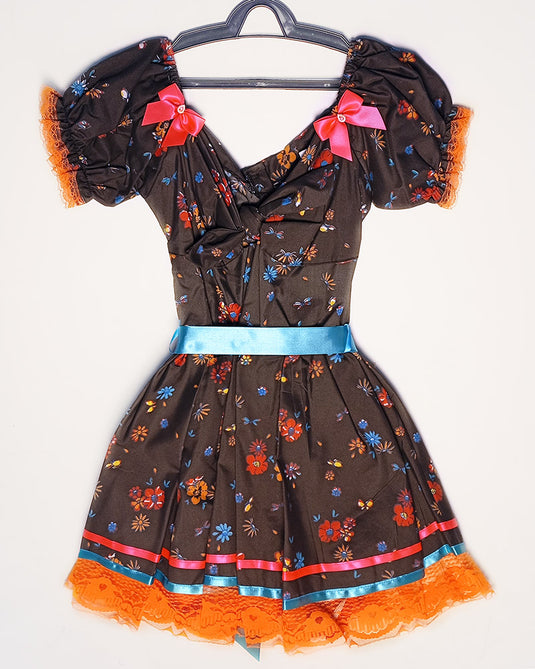 VESTIDOS JUNINO AMARILIS ADULTO - J97011