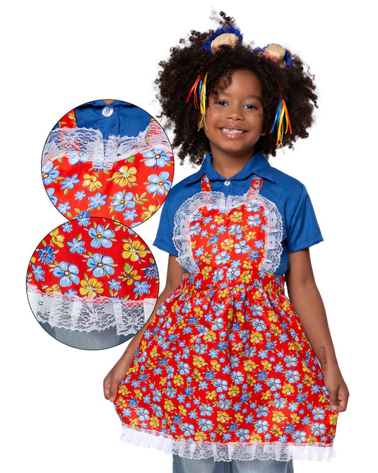 AVENTAL JUNINO BOTTIE INFANTIL – J076