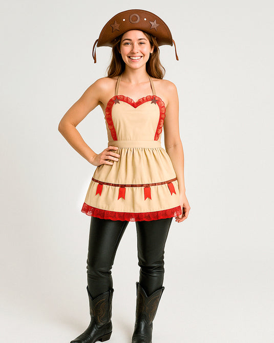 AVENTAL JUNINO BURGUI ADULTO – J081