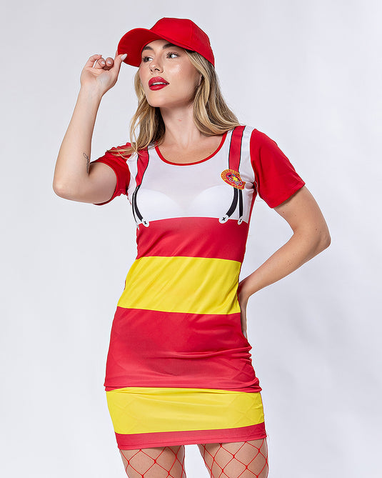 FANTASIA BOMBEIRA BURNY ADULTO - C9302