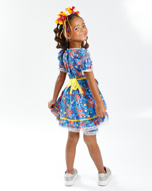 VESTIDO JUNINO BRANDY- INFANTIL