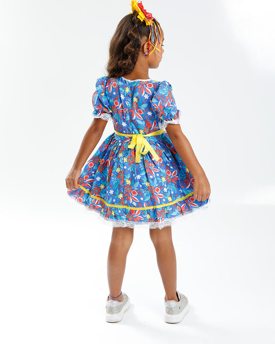VESTIDO JUNINO BRANDY- INFANTIL