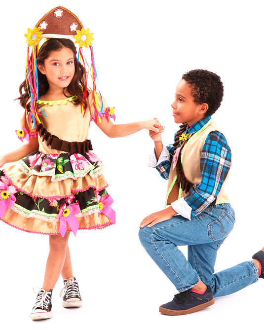 COLETE JUNINO LINO INFANTIL - J4206