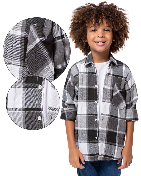 Camisa Xadrez F Tinto - 0499