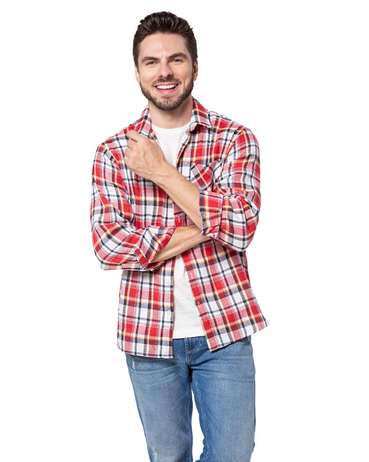 CAMISA XADREZ DE FLANELA ADULTO - 2395/ 3395