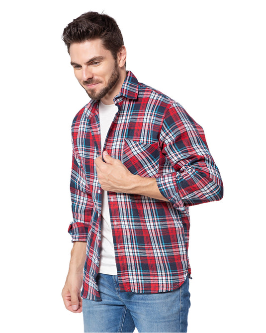 CAMISA XADREZ DE FLANELA ADULTO - 2395/ 3395