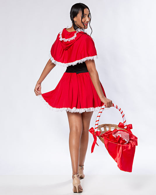 FANTASIA CHAPEUZINHO VERMELHO ARLLY ADULTO - C97502