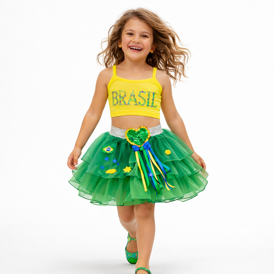 SAIA TOP CUSTOMIZADO ORGANZA COPA - C4123