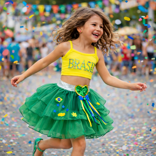 SAIA TOP CUSTOMIZADO ORGANZA COPA - C4123