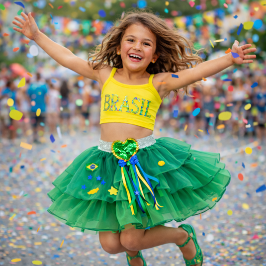 SAIA TOP CUSTOMIZADO ORGANZA COPA - C4123