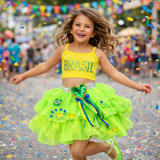 SAIA TOP CUSTOMIZADO ORGANZA COPA - C4123