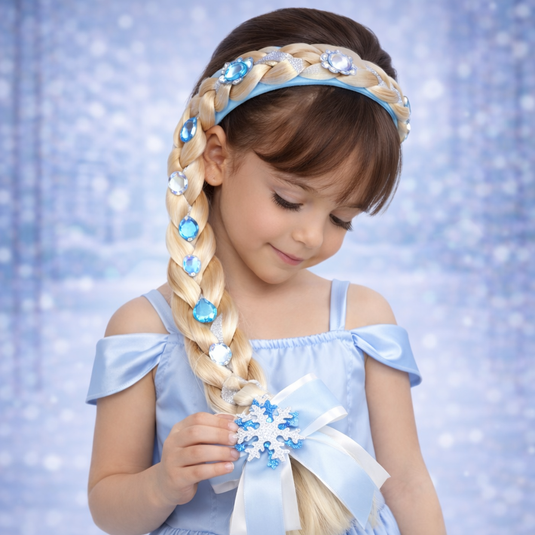 TIARA TRANÇA PRINCESA GLACE