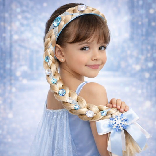 TIARA TRANÇA PRINCESA GLACE