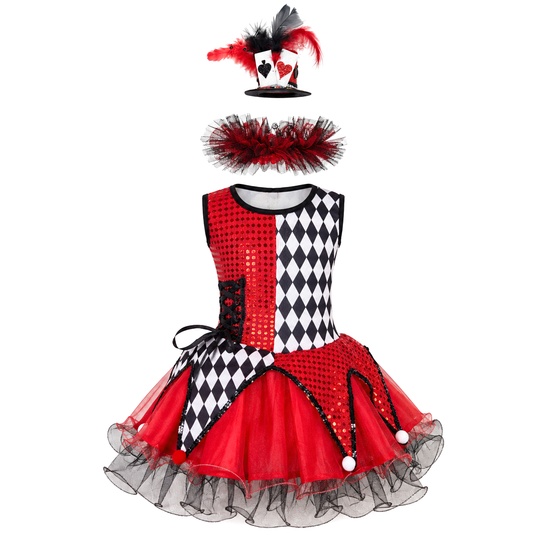 Fantasia Dama de Copas Quennie Inf. -C7539