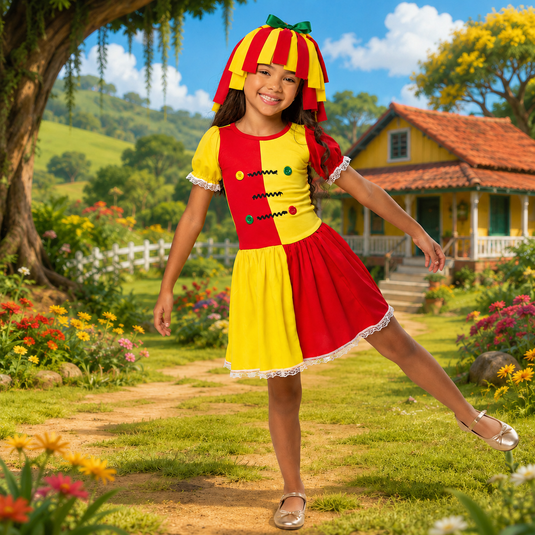 FANTASIA BONECA DE PANO - C3082