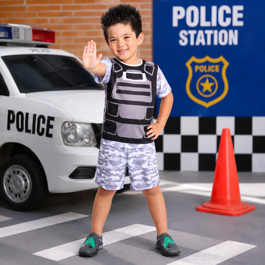FANTASIA POLICIAL TATICO INFANTIL - C303
