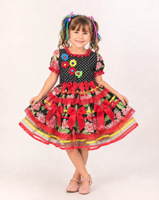 Vestido Junino Elaine -J2313