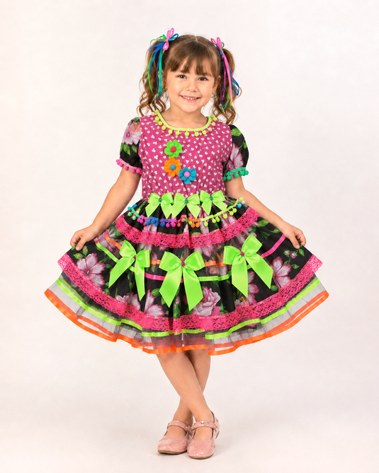 Vestido Junino Elaine -J2313