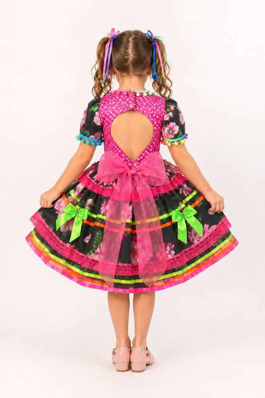 Vestido Junino Elaine -J2313