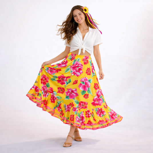 SAIA JUNINA CARIMBO ADULTO - J91924