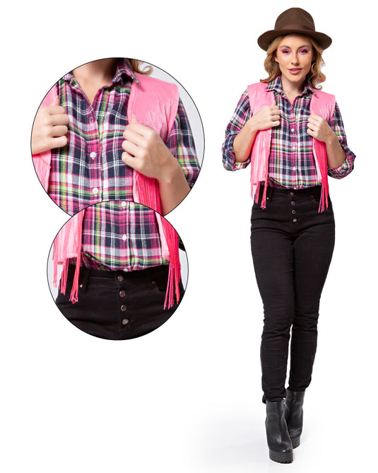 COLETE COM FRANJA ADULTO JACY - J91077