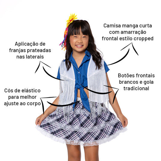 COLETE COUNTRY FRANJA JACY INFANTIL - J1077