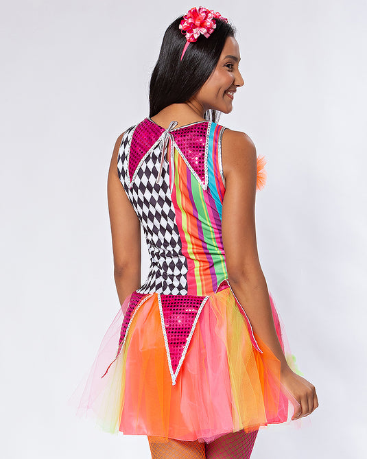 FANTASIA COLOMBINA FAFFITA ADULTO - C97345