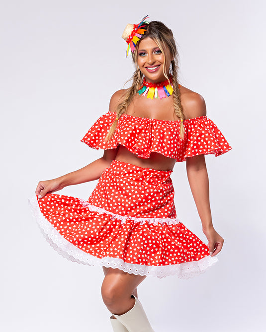 CONJUNTO CROPPED JUNINO BAHAMAS ADULTO – J91906