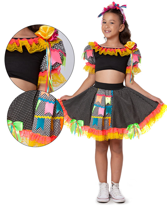 CONJUNTO CROPPED JUNINO LARISSA - J2108