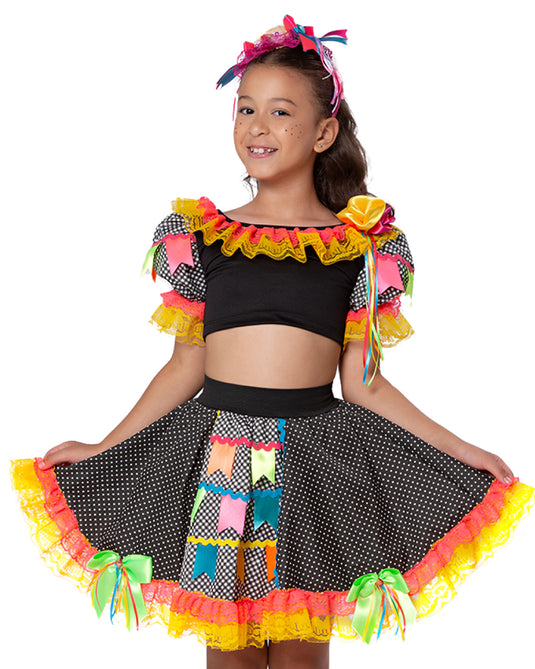 CONJUNTO CROPPED JUNINO LARISSA - J2108
