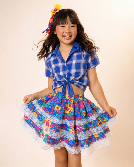 SAIA JUNINA VANUSA 3 BABADOS - J364