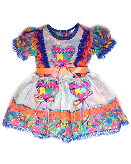 VESTIDO JUNINO GELEINHA INFANTIL - J1572