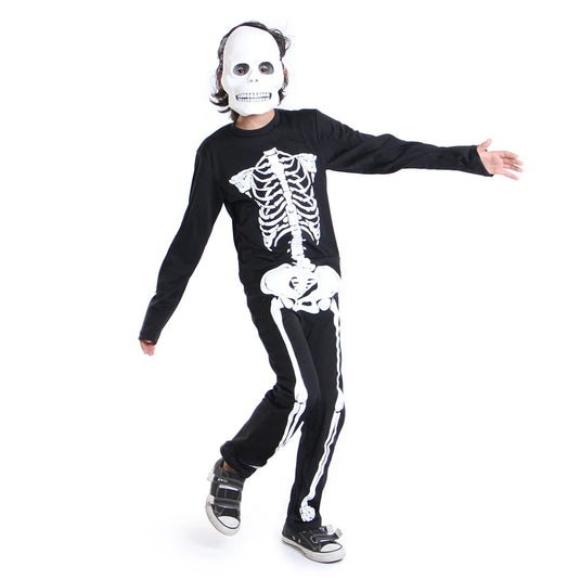 FANTASIA ESQUELETO LONGO LUK INFANTO JUVENIL - H501