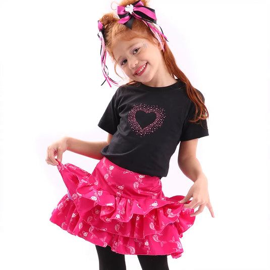 SAIA BABADO URSULA PINK - INFANTO JUVENIL