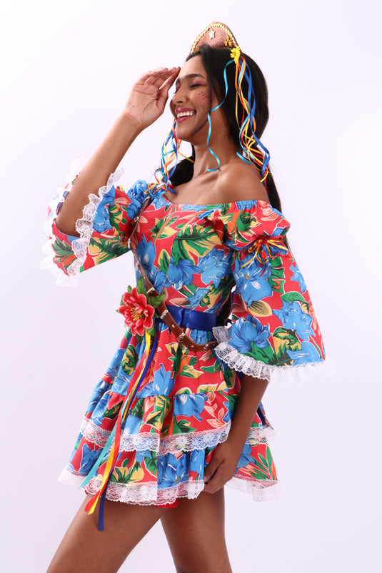 TIARA JUNINA CANGACEIRA C/ 2