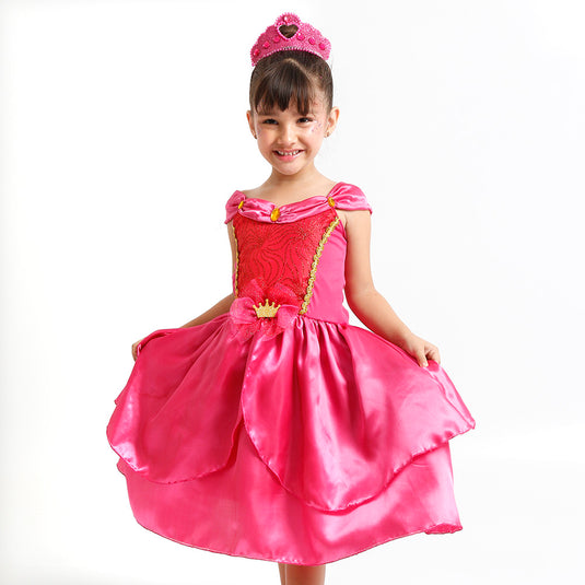 PRINCESA GALLY-ROSA C/LILÁS-INFANTIL