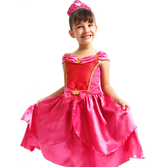 PRINCESA GALLY-ROSA C/LILÁS-INFANTIL