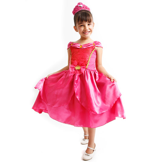 PRINCESA GALLY-ROSA C/LILÁS-INFANTIL